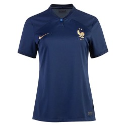 Camiseta Femenina Francia de Local Mundial 2022