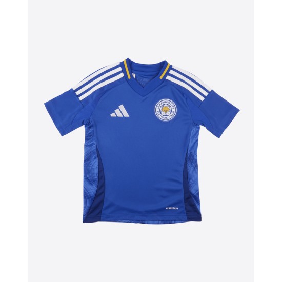 Camiseta de local de niños Leicester City 2024/25