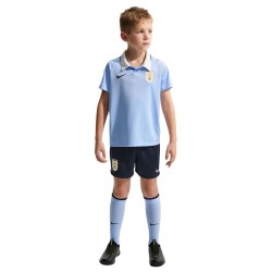 Conjunto de la Copa Mundial 2026 de Uruguay Primera Equipación para Niño