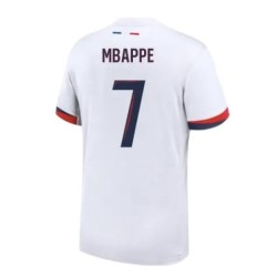 Camiseta de visitante MBAPPE PSG 2024/25 para niños