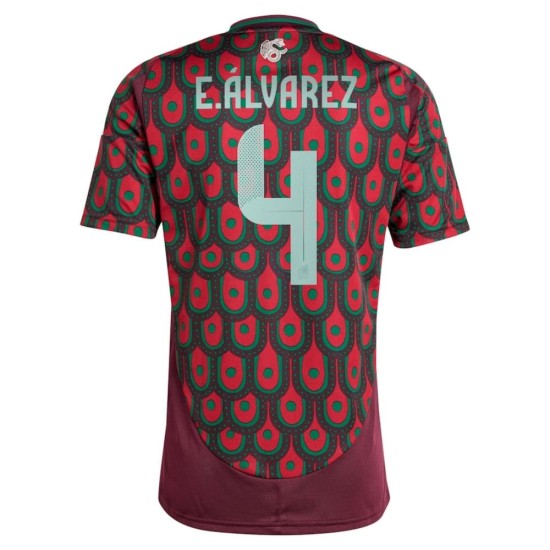 Edson Álvarez #4 México Camiseta de Local Copa América 2024