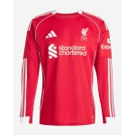 Camiseta Local Manga Larga Liverpool Niño 2025/26 Camiseta Local Manga Larga Liverpool Niño 2025/26