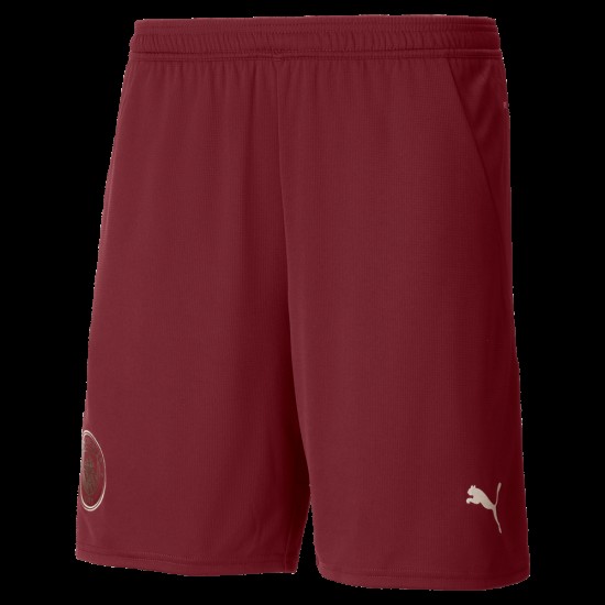 Pantalones cortos de local de hombres Manchester City 2024/25 - Rojo Pantalones cortos de local de hombres Manchester City 2024/25 - Rojo