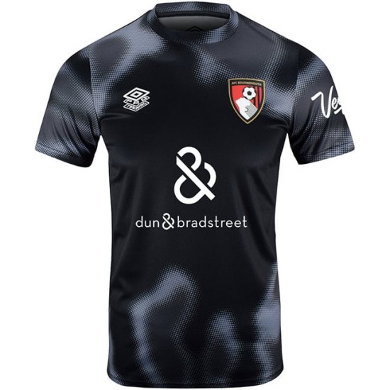 Camisa de calentamiento de tercera equipación - Negra para hombre AFC Bournemouth 2024/25
