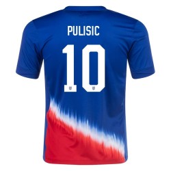 Christian Pulisic #10 USMNT Camiseta de Visita Copa América 2024