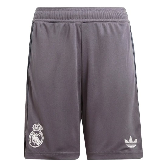 Pantalones cortos de tercera de hombre Real Madrid 2024/25 Pantalones cortos de tercera de hombre Real Madrid 2024/25