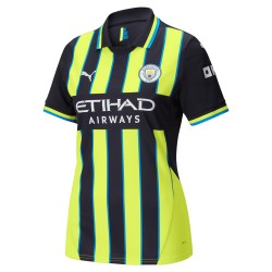 Camiseta de visitante de mujeres Manchester City 2024/25