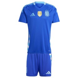 Camiseta+Pantalones Cortos Infantil Argentina de Visita Copa América 2024