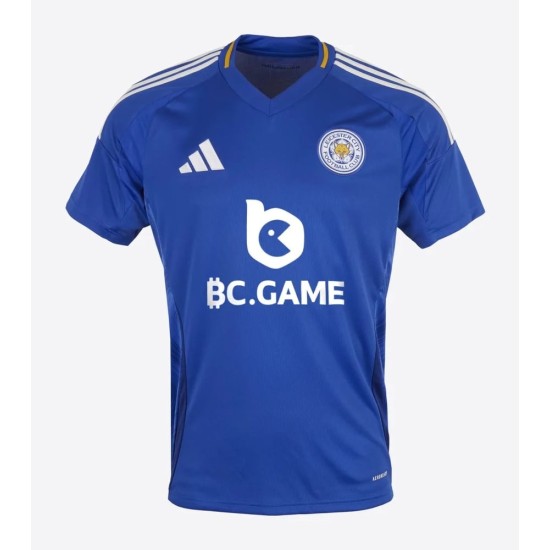 Camiseta de local de mujeres Leicester City 2024/25 Camiseta de local de mujeres Leicester City 2024/25