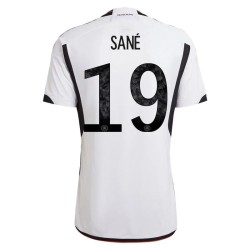 Leroy Sane #19 Alemania Camiseta de Local Mundial 2022