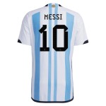 Lionel Messi #10 Argentina Camiseta de Local Mundial 2022 Lionel Messi #10 Argentina Camiseta de Local Mundial 2022