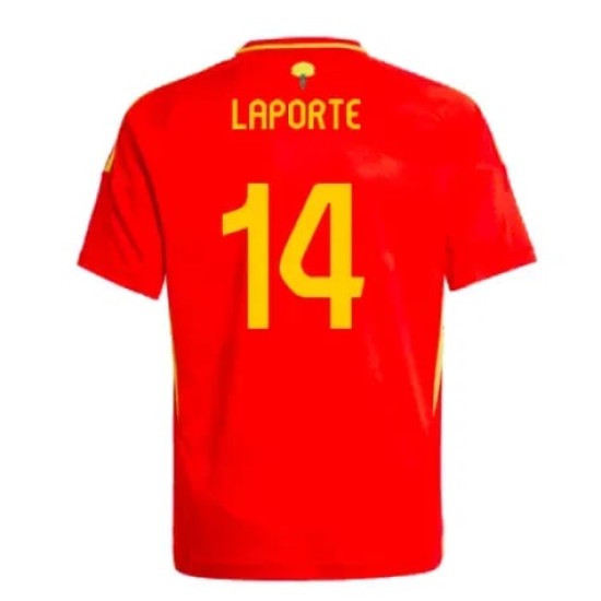 Camiseta de casa LAPORTE España 2024/25 para niños Camiseta de casa LAPORTE España 2024/25 para niños
