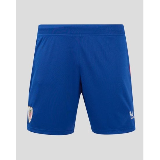 Pantalones cortos de visitante de hombre Athletic Bilbao 2024/25 Pantalones cortos de visitante de hombre Athletic Bilbao 2024/25
