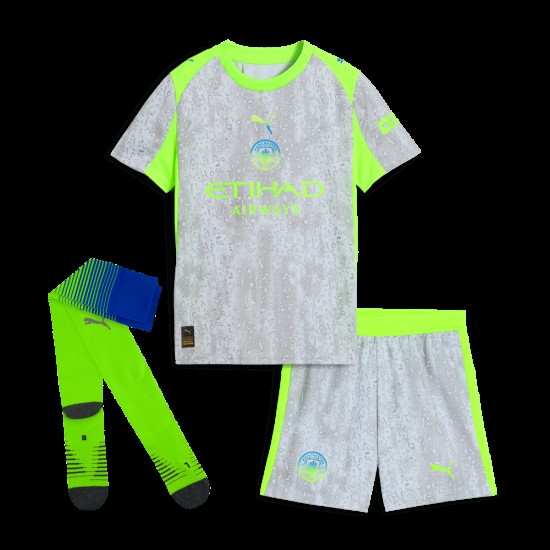 Niño Manchester City 2025/26 Tercer Conjunto