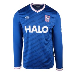 Niño Ipswich Town 2025/26 Camiseta Local Manga Larga