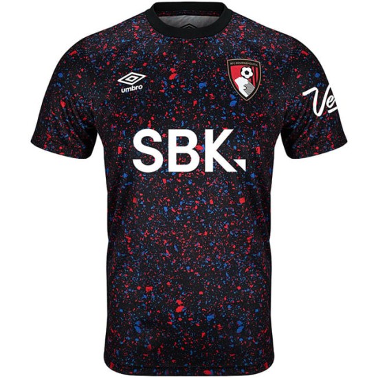 Camiseta Prepartido Tercera Equipación AFC Bournemouth Mujer 2025/26 Camiseta Prepartido Tercera Equipación AFC Bournemouth Mujer 2025/26