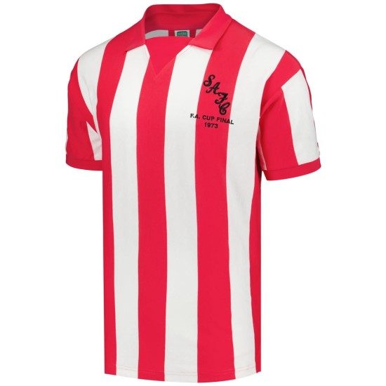 Camiseta Retro Final FA Cup 1973 de Sunderland de Mujer