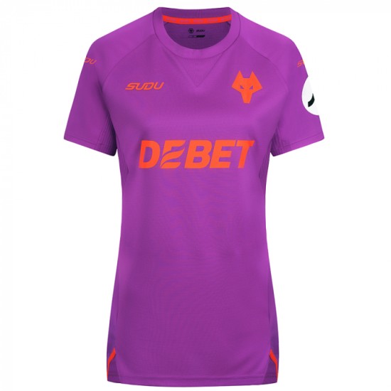 Camiseta de tercera de mujer Wolverhampton Wanderers 2024/25 Camiseta de tercera de mujer Wolverhampton Wanderers 2024/25