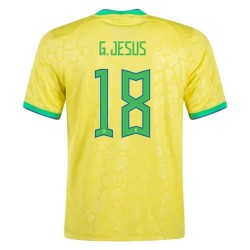 Gabriel Jesus #18 Brasil Camiseta de Local Mundial 2022
