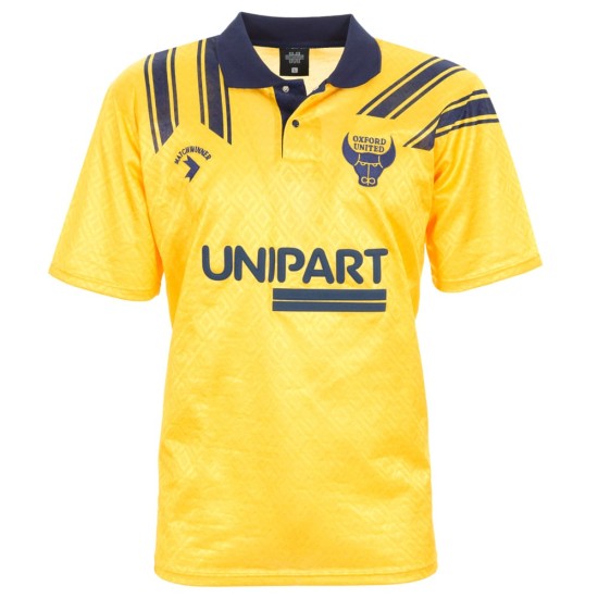 Camiseta Retro Local 1991/93 de Oxford United para Niño