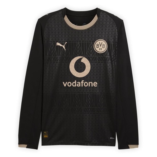 Camiseta Especial Manga Larga 100 Aniversario 2025/26 BVB Borussia Dortmund Mujer