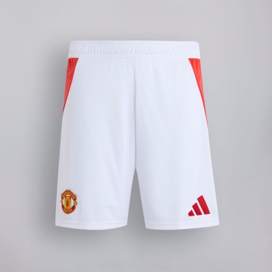 Pantalones cortos de casa de la mujer Manchester United 2024/25 - Blancos