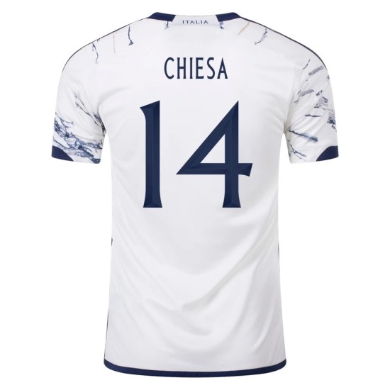Italia #14 Federico Chiesa Camiseta de Visita 23/24