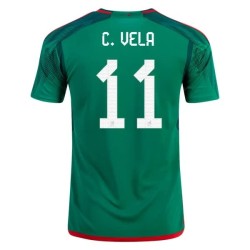 Carlos Vela #11 México Camiseta de Local Mundial 2022