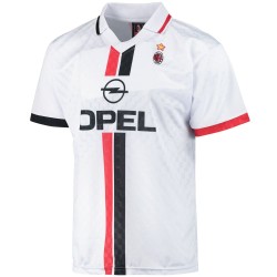 Camiseta retro Milan 1996 visitante para hombre