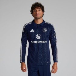 Camiseta de manga larga de hombres Manchester United 2024/25 - Visitante