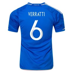 Italia #6 Marco Verratti Camiseta de Local 23/24