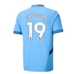 Camiseta de casa GUNDOGAN Manchester City 2024/25 para niños