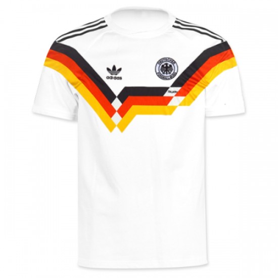 Alemania (Oeste) Camiseta Retro de Local 1990 Alemania (Oeste) Camiseta Retro de Local 1990