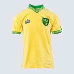 Camiseta retro de local del Norwich City para niños 1978