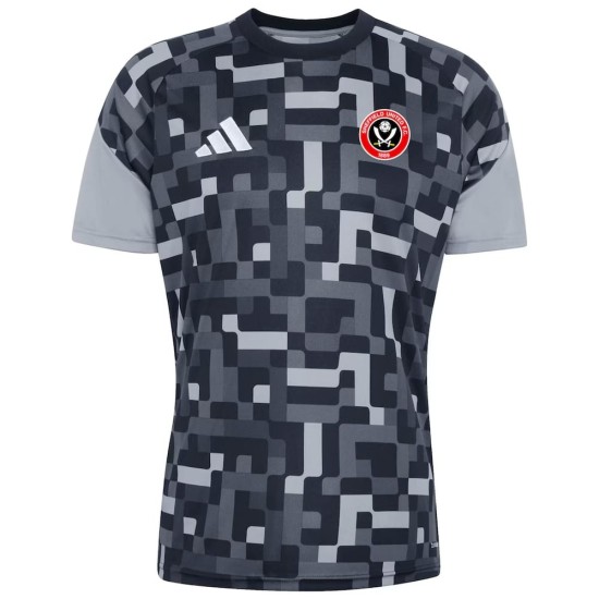 Camiseta de Prepartido de la Tercera Equipación Sheffield United 2026/27 Hombre - Negro