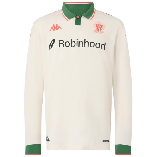 Niño OGC Niza 2025/26 Camiseta Away Manga Larga Niño OGC Niza 2025/26 Camiseta Away Manga Larga