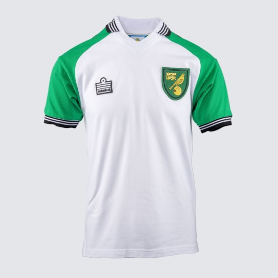 Camiseta retro de visitante del Norwich City para hombre 1978