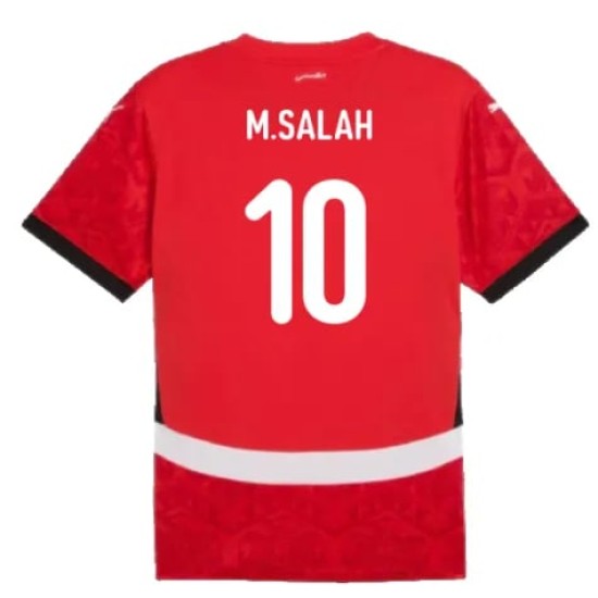 Camiseta de casa M.SALAH Egipto 2024/25 para mujeres