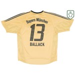Camiseta retro Bayern Múnich 2004/05 visitante para hombre Ballack #13 Camiseta retro Bayern Múnich 2004/05 visitante para hombre Ballack #13