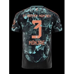 Camiseta de visitante MINJAE Bayern Munich 2024/25 para niños