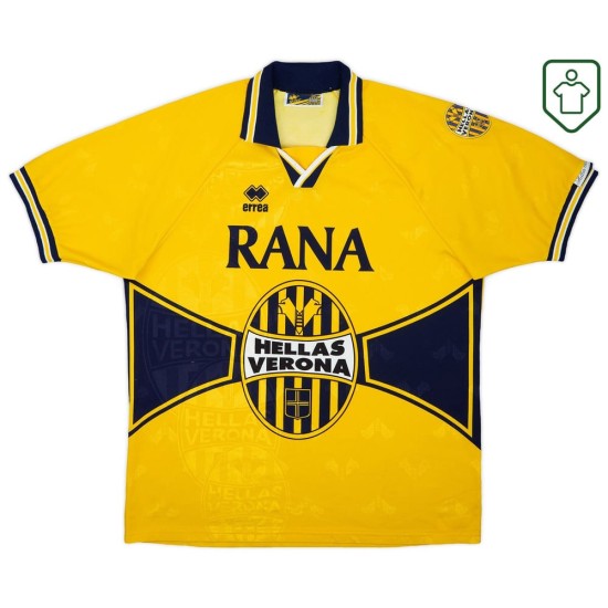 Camiseta retro Hellas Verona 1996/97 visitante para hombre Camiseta retro Hellas Verona 1996/97 visitante para hombre
