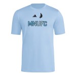 Camiseta infantil Minnesota United FC 2025 tercera Hook AEROREADY - azul