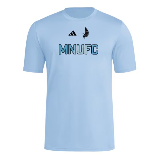 Camiseta infantil Minnesota United FC 2025 tercera Hook AEROREADY - azul