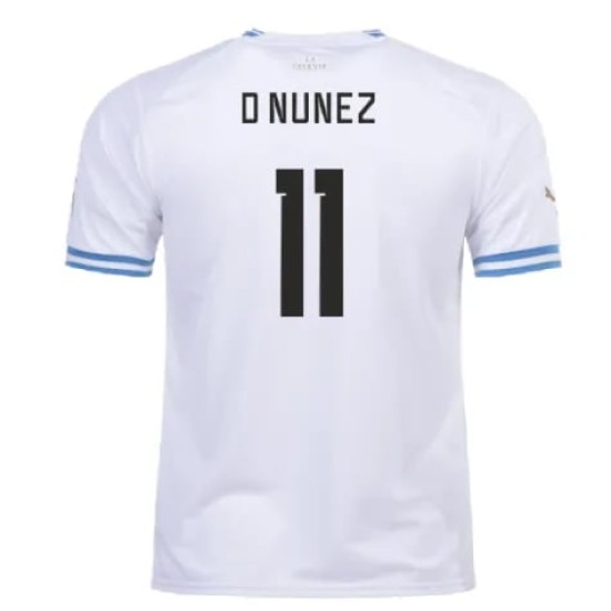 Camiseta de visitante DARWIN Uruguay 2022/23 para hombres Camiseta de visitante DARWIN Uruguay 2022/23 para hombres