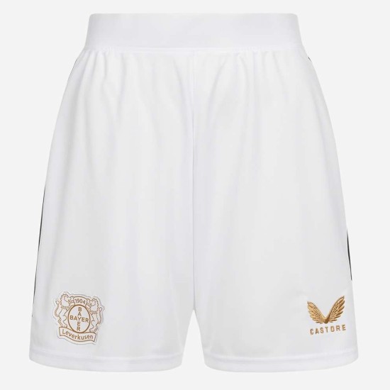 Pantalones cortos Away Bayer 04 Leverkusen 2024/25 para niño Pantalones cortos Away Bayer 04 Leverkusen 2024/25 para niño