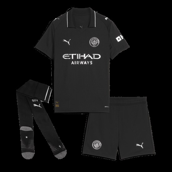 Kit de Visitante Niño Manchester City 2025/26 Kit de Visitante Niño Manchester City 2025/26
