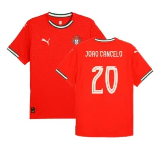 Camiseta de casa JOAO CANCELO Portugal 2025/26 para hombres