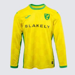 Camiseta de Manga Larga Local de Norwich City 2024/25 para Hombres