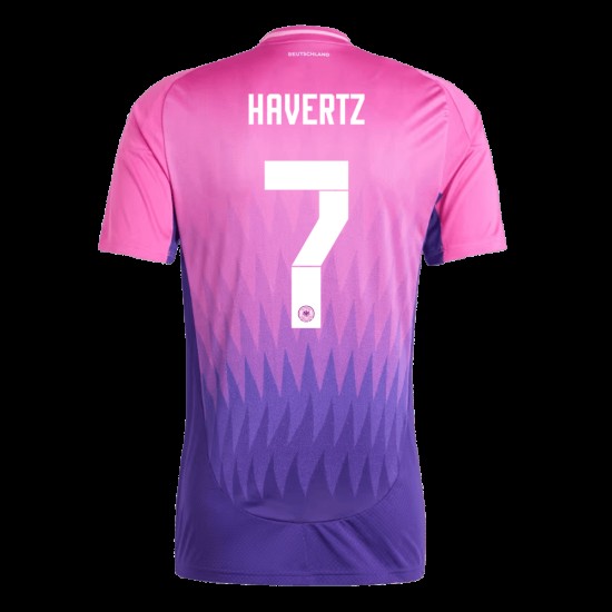 Kai Havertz #7 Alemania Camiseta de Visita EURO 2024 Kai Havertz #7 Alemania Camiseta de Visita EURO 2024