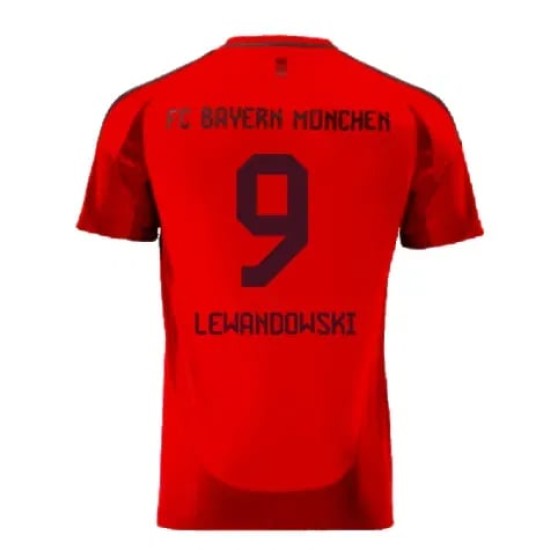 Camiseta de casa LEWANDOWSKI Bayern Munich 2024/25 para hombres Camiseta de casa LEWANDOWSKI Bayern Munich 2024/25 para hombres